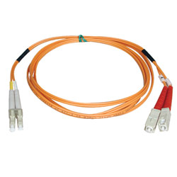 Tripp Lite Multimode Fiber Optics 6-meter (20-ft.) Duplex MMF 62.5/125 Patch Cable, LC/ST