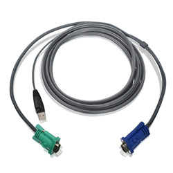 IOGEAR USB KVM Cable 10 Ft