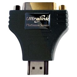 ULTRALINK Ultralink HDMI to DVI-D Adapter - HDMI Male to DVI-D (Digital) Female