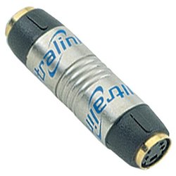 ULTRALINK Ultralink S-Video Coupler - 4-pin mini-DIN Female to 4-pin mini-DIN Female