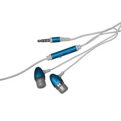 Eforcity Universal 3.5mm In-Ear Stereo Headset w/ On-off & Mic, Blue by Eforcity