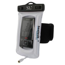 Eforcity Universal MP3 / MP4 Waterproof Pouch w/Armband, White by Eforcity