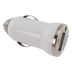 Eforcity Universal Mini USB Car Charger Adapter, White - by Eforcity