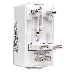 Genica Universal Worldwide AC Travel Power Adapter