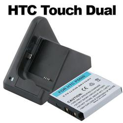 Eforcity Value Pack for HTC Touch Dual (Multi Function Cradle / Li-Ion Battery) - HTC Touch Dual / Touch II