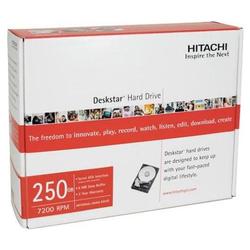 Hitachi 250GB 7K250 Serial ATA 1.5Gb/s Internal Hard Drive - 7200rpm (SATA)