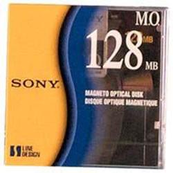 Sony 3.5 Rewritable Magneto Optical 128MB Mac Pre-FMT 1-PK