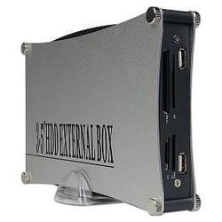 3.5''USB2.0ExternalHardDriveCasew/USB2.0CardReader