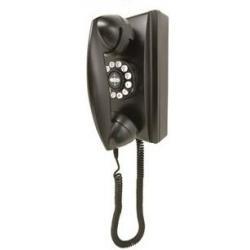 Crosley 302 Wall Phone - Black - - CR55-BK
