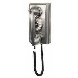 Crosley 302 Wall Phone - Brushed Chrome - - CR55-BC