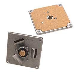Manfrotto/Bogen 3297 Quick Release Hexagonal Mounting Plate, 4x4 Square Plate with 1/4 & 3/8 Screws - for all Hexagonal-Type Heads