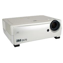 3M VISUAL SYSTEMS DIVISION 3M DX70 MultiMedia Projector - 1024 x 768 XGA - 8lb