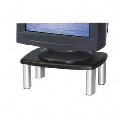 3M Monitor Stand for CRT & LCD - Up to 80lb - Up to 21 CRT - Silver, Black
