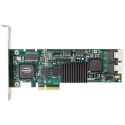 3WARE 3ware 9650SE-8LPML 8 Port Serial ATA II RAID Controller - 256MB ECC DDR2 - PCI Express x4 - Up to 300MBps - 2 x SATA x4 Serial ATA/300 - Serial ATA