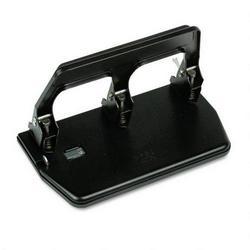 Master Prod Mfg. Co./Premier Martin Yale 40-Sheet Capacity Heavy-Duty 3-Hole Punch with Gel Pad Handle, 9/32 Dia., Black (MATMP50)