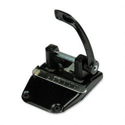 Master Prod Mfg. Co./Premier Martin Yale 40-Sheet Heavy-Duty, High-Capacity Adjustable 2-Hole Punch, 9/32 Dia., Black (MAT3275B)