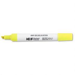 Faber Castell/Sanford Ink Company 4009® Highlighter, Chisel Tip, Fluorescent Yellow Ink, Dozen (SAN64324)