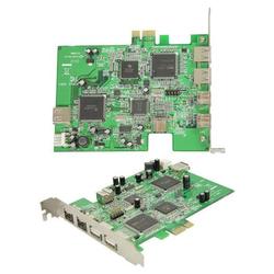 Koutech 6-Port FireWire 1394b + Hi-Speed USB 2.0 Combo PCI Express (x1) Card