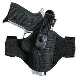 Bianchi 7506 Belt Slide Holster, Rh, Black, Size 15