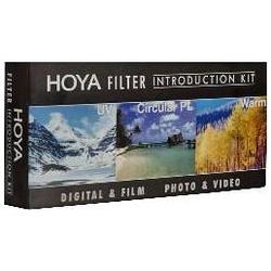 Hoya 77mm Introductory Filter Kit - UV, Circular Polarizer, 81A and Pouch