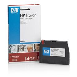 HEWLETT PACKARD 7GB UNCOMPRESSED/14GB COMPRESSED COLORADO TR-5 (TRAVAN) TAPE CARTRIDGE SINGLE