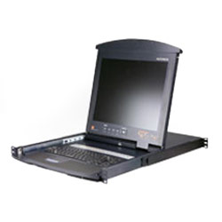 ATEN 8 Port 17 LCD Console KVM