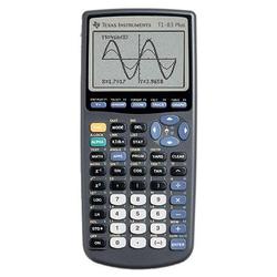 TEXAS INSTRUMENTS 83 Plus Graphics Calculator - 8 Line(s) - 16 Character(s) - LCD