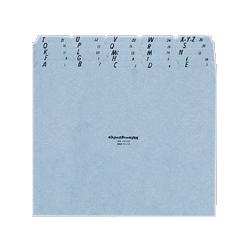 Esselte Pendaflex Corp. A thru Z Pressboard File Guide, 1/5 Self Tab, Letter, BE (ESSPN225)