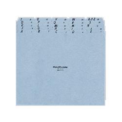 Esselte Pendaflex Corp. A thru Z Pressboard File Guide, 1/5 Self Tab, Letter, BE (ESSPN225)