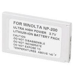 Power 2000 ACD-210 Lith-Ion Battery (3.7V, 900mAh)-Replaces Minolta NP-200