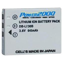 Power 2000 ACD-242 Lithium Ion Battery (3.6v 700mAh) Replacement for Olympus LI-30B Battery