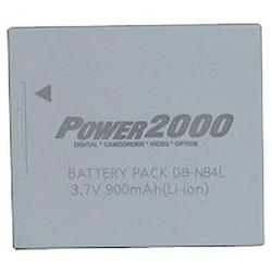 Power 2000 ACD-243 Lithium-Ion Battery (3.7v 900mAh) Replacement for Canon NB-4L Battery