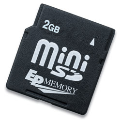 ACP - MEMORY UPGRADES ACP-EP 2GB miniSD Card - 2 GB (EPSD/2GB-MINI)