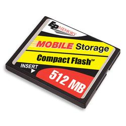 ACP - EP MEMORY ACP-EP 512MB CompactFlash Card - 512 MB