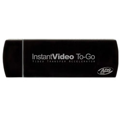 ADS TECHNOLOGIES ADS Instant Video-To-Go Video Transfer Accelerator - USB