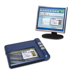 Ambir Technology AMBIR DocuStart OCR with the Visigo A5 Passport and ID scanner