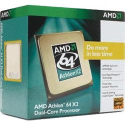 AMD Athlon 64 X2 5000+ Dual Core 2.60GHz 1MB AM2 Socket 65W Processor