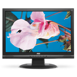 AOC 212VA-1 - 22 Widescreen LCD Monitor - 700:1, 5ms, 1680 x 1050 - Black