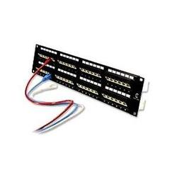 AMERICAN POWER CONVERSION APC 24 Ports Cat5 Enhanced Patch panel - 24 x RJ-45, 4 x Telco 50