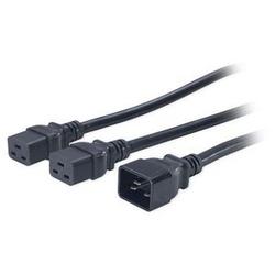 AMERICAN POWER CONVERSION APC 6ft Y Power Cord - 208V AC - 6ft - Black