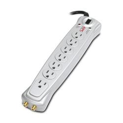 AMERICAN POWER CONVERSION APC Audio/Video Surge Protector 7 Outlet 120V - Receptacles: 7 x NEMA 5-15R - 480J