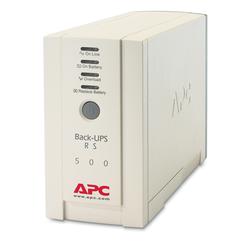 Apc APC Back-UPS RS 500VA - 500VA/300W - 4.3 Minute Full-load - 3 x NEMA 5-15R - Battery Backup System, 3 x NEMA 5-15R - Surge-protected