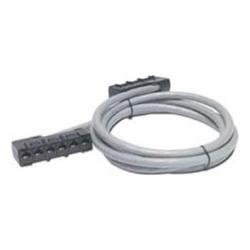 AMERICAN POWER CONVERSION APC Cat5e CMR Data Distribution Cable - 6 x RJ-45 - 6 x RJ-45 - 25ft - Gray