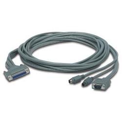 AMERICAN POWER CONVERSION APC KVM Cable - 10ft - Gray