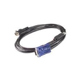 AMERICAN POWER CONVERSION APC KVM USB Cable - 1 x HD-15 - 1 x HD-15 - 6ft