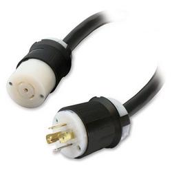 AMERICAN POWER CONVERSION APC Power Extension Cable - 208V AC - 4ft - Black