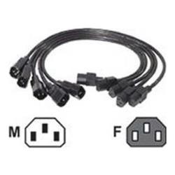 AMERICAN POWER CONVERSION APC Power Extension Cable - 230V AC - 2ft - Black