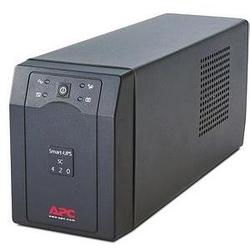 AMERICAN POWER CONVERSION APC Smart-UPS SC 420VA - 420VA/260W - 5.5 Minute Full-load - 1 x IEC 320 C13 - Backup/Surge-protected, 3 x IEC 320 C13 - Backup/Surge-protected, 2