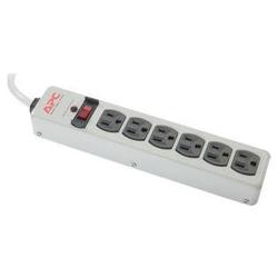 AMERICAN POWER CONVERSION APC SurgeArrest Essential 6 Outlets Surge Suppressor - Receptacles: 6 x NEMA 5-15R - 540J (P6M)