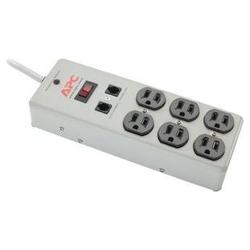 AMERICAN POWER CONVERSION APC SurgeArrest Essential 6 Outlets Surge Suppressor - Receptacles: 6 x NEMA 5-15R - 540J (P6TM10)